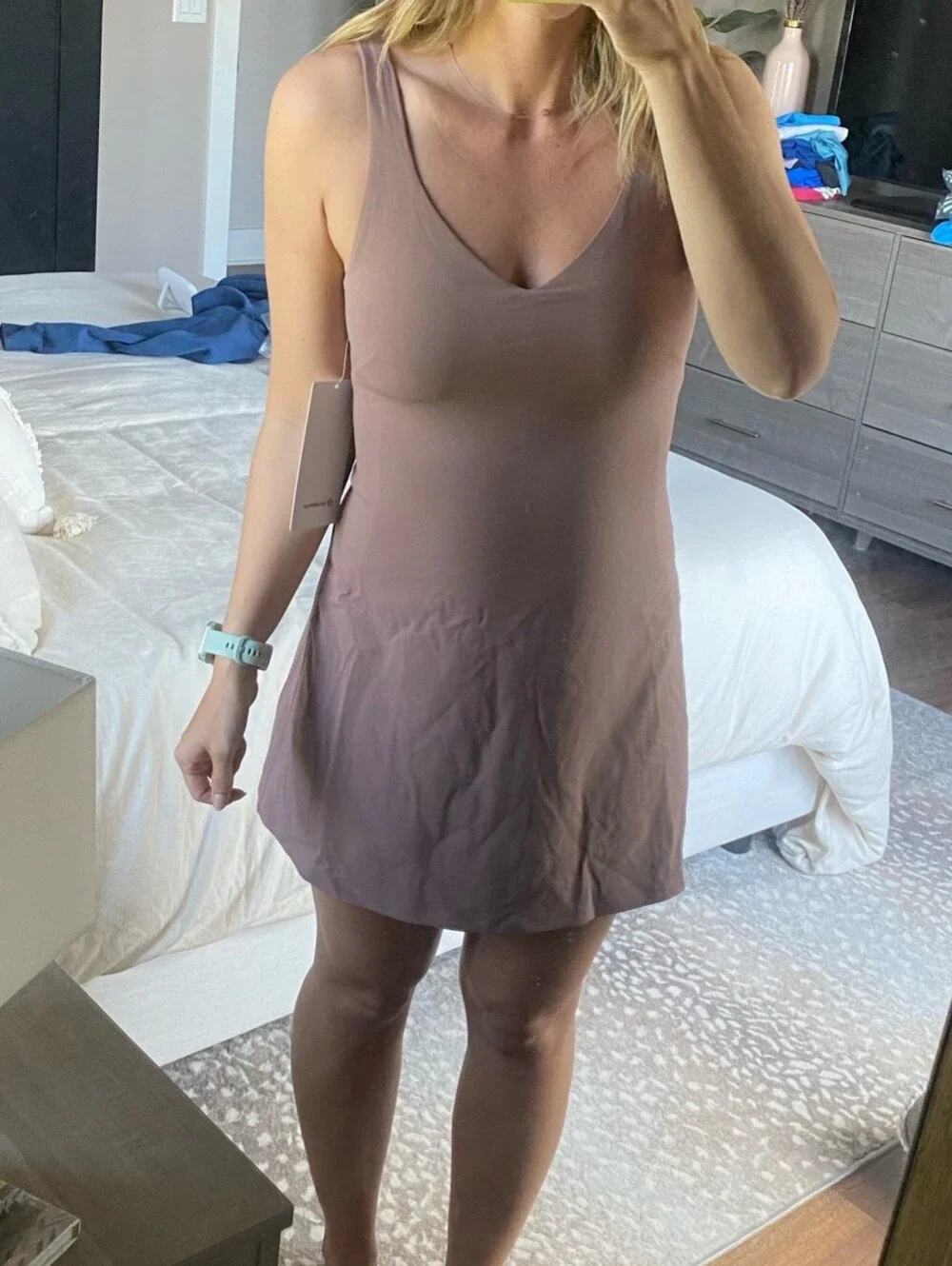 Lululemon Align Dress Twilight Rose Size 4